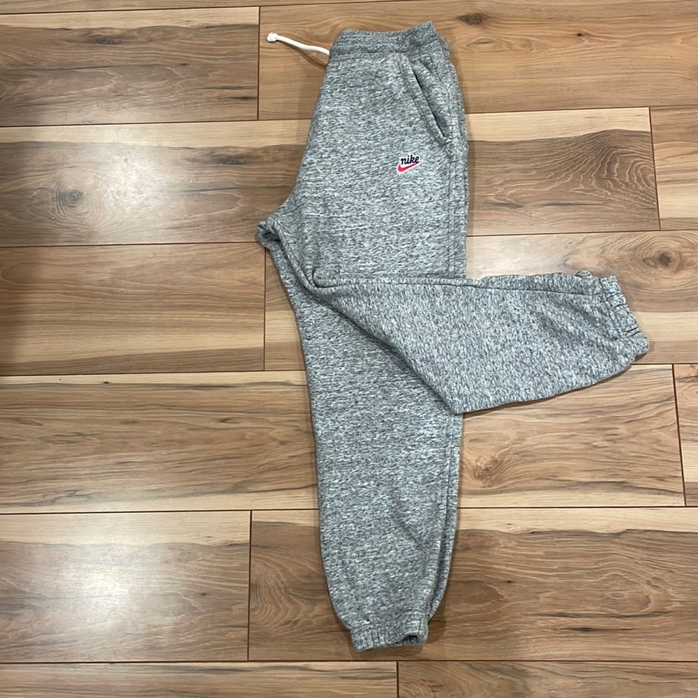 Heather grey Nike joggers